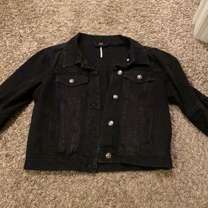 Black Free People jean jacket